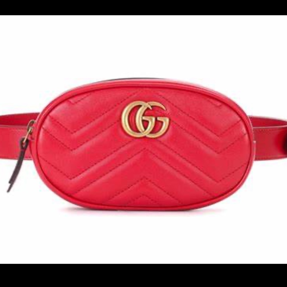 Gucci marmont belt bag